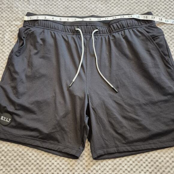 BYLT Training Shorts Mens XXL Black Active Premium Basics Lined Performance - Picture 6 of 10